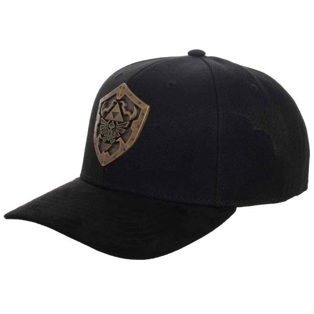 Zelda - Metal Hylian Shield Snapback (D11)